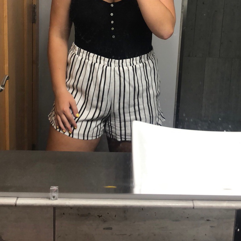 Striped shorts